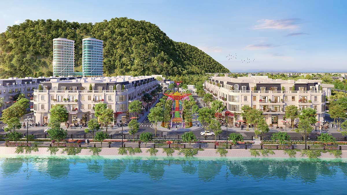 Mặt bằng phân khu dự án khu đô thị Vinh Riverside Nghệ An
